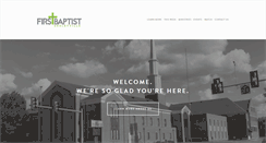 Desktop Screenshot of firstbaptistshelbyville.com